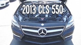 2013 MERCEDES CLS550 COUPE REVIEW START UP ENGINE INTERIOR [upl. by Hopkins228]