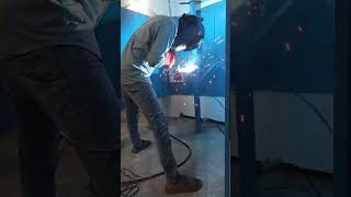 welding mig down hand [upl. by Murial]