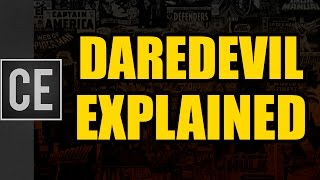 Marvel Comics Daredevil Explained [upl. by Ecinwahs415]