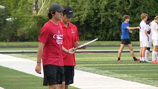 Identical twins lead Ritter boys soccer [upl. by Gnoud]