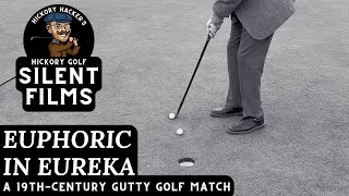 19thCentury Gutty Golf Match Play Chmielewski vs Williams  Hickory Golf Silent Films 1 [upl. by Smail]