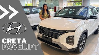 2023 Hyundai Creta Facelift Gets a NEW FACE – First Impression amp Review [upl. by Atteugram277]