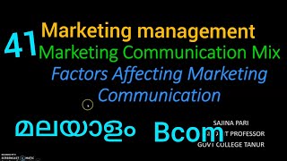 Communicating ValueMarketing Communication mixElementsfactors affecting marketing mix decision41 [upl. by Ratcliff]