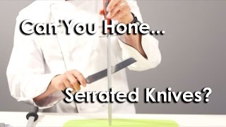 Quick Tip 4  How to Hone a Serrated Knife [upl. by Asiuqram]