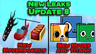 🌭 HOTDOG HOVERBOARD TITANIC SKETCH CAT AND MORE  UPDATE 8 NEW LEAKS IN PET SIMULATOR 99 [upl. by Lemak]