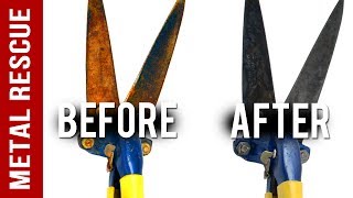 How To Remove Rust From Garden Shears [upl. by Shanna]