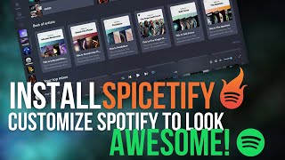 How to install Spicetify and customize Spotify 2023  Windows Tutorial [upl. by Suoicerp535]