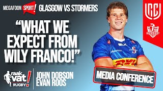 quotDHL Stormers are ready for wily Francos tricks up in Glasgowquot [upl. by Nade]