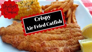 Crispy Air Fried Catfish  Air fryer Fish  Cooks Essentials [upl. by Grubman]