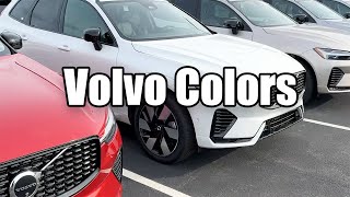 New Volvo Cars And Their Most Popular Colors  Whats The Most LIKEDHATED Colors [upl. by Colvin]