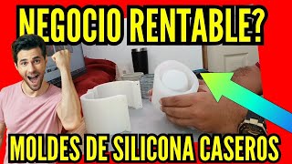 💰 CREA MOLDES de SILICONA Para MACETAS de CEMENTO y VENDER MÁS 💥 [upl. by Harbison745]