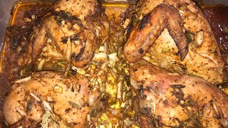 How To Make Butterfly Roasted Chicken [upl. by Mattah]