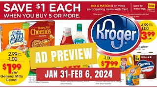 MORE MEGA Kroger Ad Preview for 13126  Mega Sale Weekly Digitals 10 for 10 amp More [upl. by Chuah]