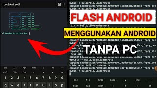 INSTALL TOOLS FLASH EDL MODE ANDROID  INSTALL ULANG ANDROID TANPA PC [upl. by Edda]