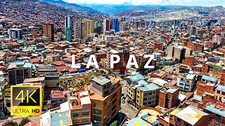 La Paz Bolivia 🇧🇴 in 4K ULTRA HD 60FPS Video by Drone [upl. by Biagio]