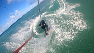 St Pirans Day 2022 Kitesurfing in Cornwall [upl. by Valdas772]