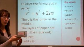 Rearranging complex formulae [upl. by Yvette42]