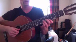 How to Play  Usher quotBurnquot  Guitar TutorialLesson by Brett Sanders Guitar Teacher [upl. by Ahsart]