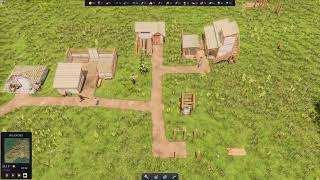 Colonize Roanoke Steam Early Access Medium Difficulty Gameplay 2 [upl. by Anaigroeg]