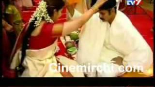 YouTube  ‪Pavan Kalyan and Renu Desai Weddingcinemirchicom‬‏flv [upl. by Shelley]