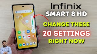 Infinix Smart 8 HD  Change These 20 Settings Right Now [upl. by Caves]