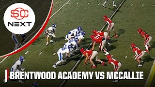 Brentwood Academy TN vs McCallie TN  Full Game Highlights [upl. by Ahsot466]