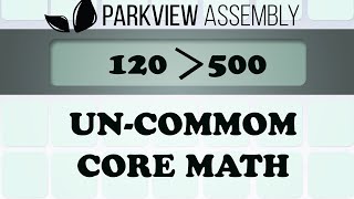 UnCommon Core Math830 Rev Chris Dito [upl. by Nhguavahs]