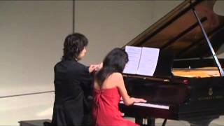 Omar amp Ivanna  F Liszt Marche et Cavatine from Lucie de Lammermoor by Donizetti S 628a 2011 [upl. by Guilbert]