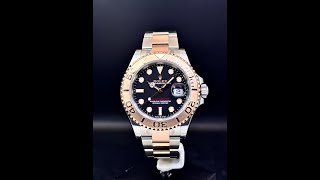 Rolex Yachtmaster 40 126621 Rose Gold amp Stainless Steel [upl. by Dolph]