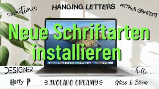 Kostenlose Schriftarten runterladen  installieren für Final Cut Words [upl. by Nile1]