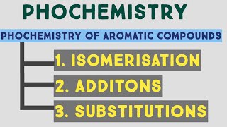 photochemistry of aromatic compounds phochemistry [upl. by Shanly]