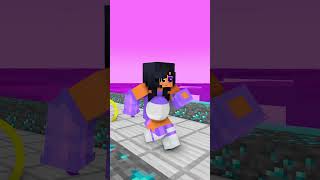 Fat 2 Fit Aphmau vs Sadako  Minecraft Shorts minecraft fypシ aphmau [upl. by Orozco222]