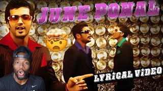 June Ponal July Katre Song Lyrics  Unnale Unnale  Harris Jayaraj  Arun  Krish  HariniREACTION [upl. by Neillij]