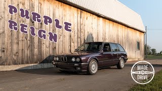 Purple Reign S54Powered 1993 BMW E30 Touring [upl. by Rases]