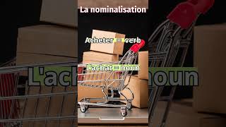 Let us learn French nominalisation apprendrelefrançais pedagogy nominalisation grammaire [upl. by Ahsiki180]