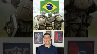 Os TRÊS HERÓIS BRASILEIROS que enfrentaram uma TROPA de alemães na guerra Felipe Dideus shorts [upl. by Greabe513]