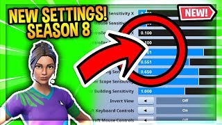 Innocents Settings NEW Sensitivity amp Deadzone PS4 Best Fortnite Settings Season 8 [upl. by Aneelas]