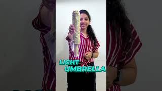 Stay Dry and Bright Day or Night  With this torch umbrella telugu shorts [upl. by Nauqet]