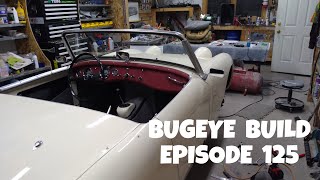 How I installed the windscreen and the doors on the Austin Healey Sprite MK1 Bugeye Build Ep 125 [upl. by Aynodal]