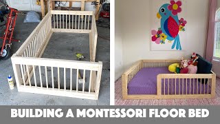 Building a Montessori Floor Bed [upl. by Mireille721]