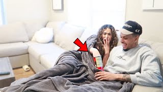 PRINGLES PRANK ON GIRLFRIEND [upl. by Rausch901]