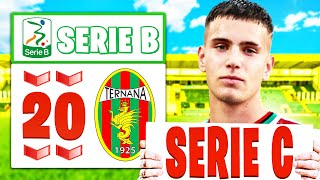 RICOSTRUISCO LA TERNANA dopo la RETROCESSIONE in SERIE C [upl. by Ydissac]