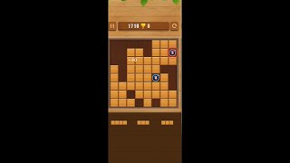 Wood Block Puzzle by Fast Fun  free offline block puzzle game for Android and iOS  gameplay [upl. by Noseaj273]