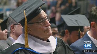 Bob Heiny receives honorary degree [upl. by Lytle50]