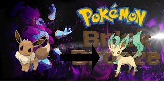 Pokemon Brick BronzeHow to evolve Eevee into Leafeon [upl. by Rebel]