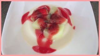 How I make easy panna cotta italian eggless custard No baking [upl. by Jemmie]