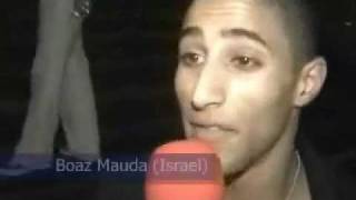 Interview with Boaz Mauda Israel 2008 [upl. by Adnirim]