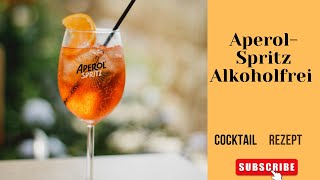 Perfekter Alkoholfreier Aperol SpritzAperol Spritz ohne Alkohol in 2 Minutenaperolspritz aperol [upl. by Pier]