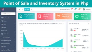 Point of Sale and Inventory System in Php [upl. by Nickey]