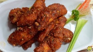 Buffalo Wings  Crazy Sauce  By Vahchef  vahrehvahcom [upl. by Larine268]